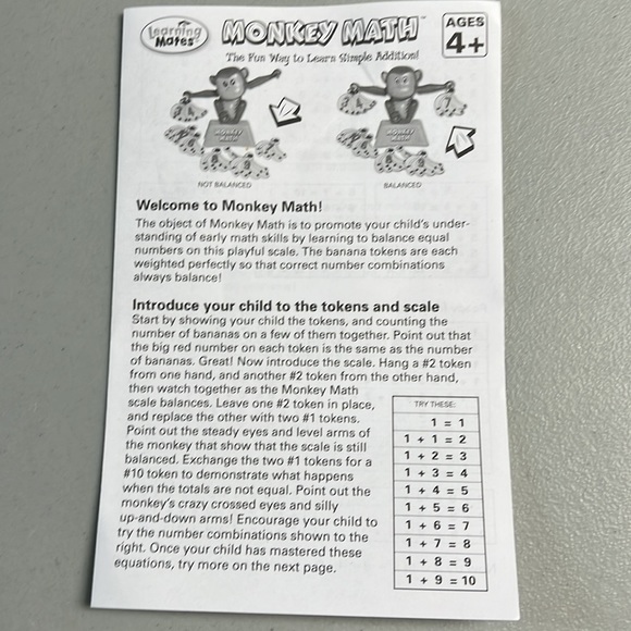 Monkey Math Game - Picture 5 of 9